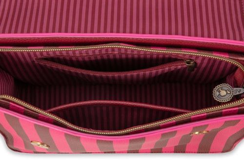 купить Сумка плечевая Pip Studio 51.273.413 Frances Cross Body Bag Medium Stripe Pink 25x9x21.5cm Pink в Кишинёве 
