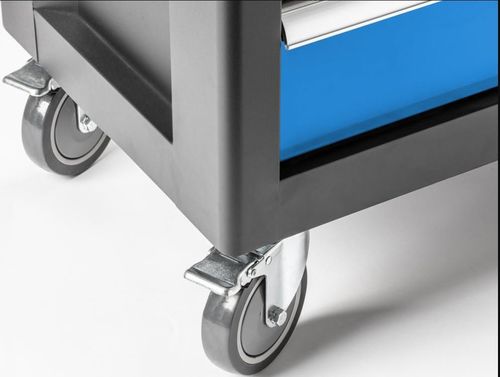 cumpără Sistem de depozitare a instrumentelor Hoegert HT7G049 Тележка инструментальная 7 ящиков с боковым отделением (790x790x490 мм) în Chișinău 