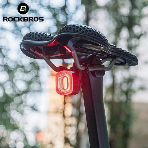 купить Аксессуар для велосипеда Rockbros Q2 Lanterna spate pentru bicicleta Samurai, 5 moduri de lumina в Кишинёве 