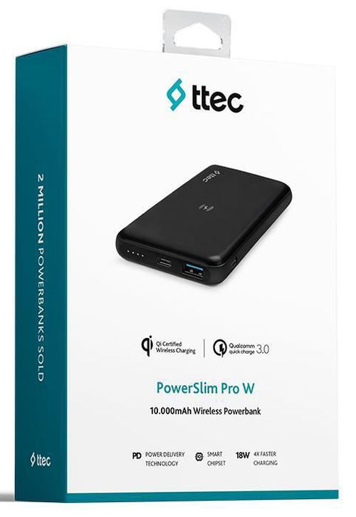 cumpără Acumulator extern USB (Powerbank) ttec 2BB179S Slim Pro 10000mAh în Chișinău 