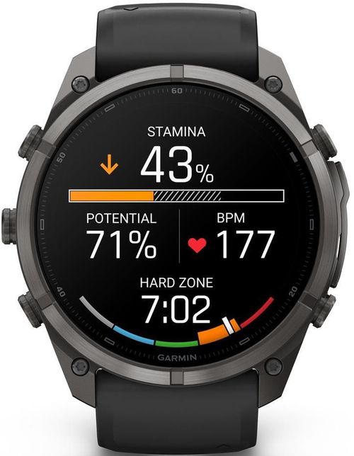 cumpără Ceas inteligent Garmin Fenix 9 Pro, 51mm, CnGyDLCTi, Bk/Pbl bd (010-04337-16) în Chișinău 