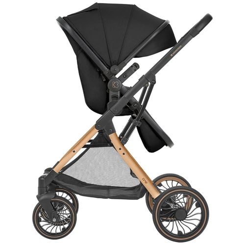 купить Детская коляска Kikka Boo One Black, transformabil 3in1 (3800171213820) в Кишинёве 