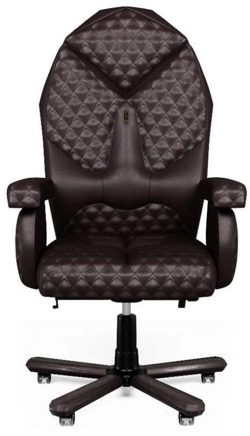 купить Офисное кресло Kulik System Diamond Brown Eco в Кишинёве 