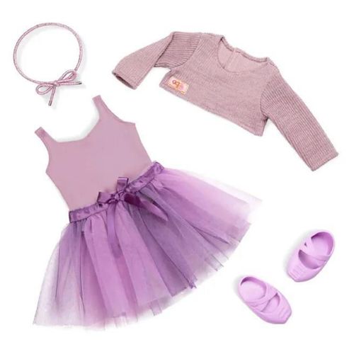 купить Кукла Battat BD31316Z Savanna in ballet tutu violet, cod 50258 в Кишинёве 