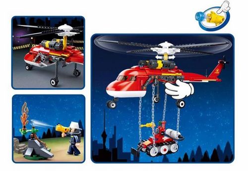 cumpără Set de construcție Sluban B0807 Fire Helicopter în Chișinău 