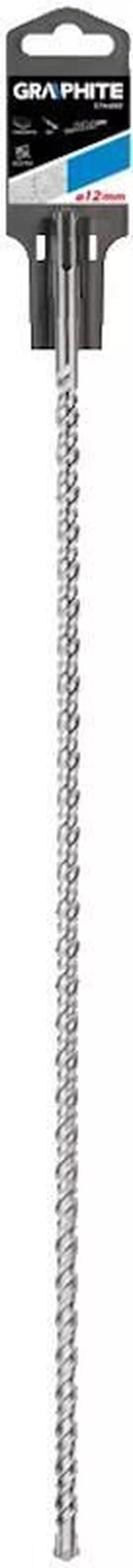 cumpără Set de tubulare, bite, duze Graphite 57H450 Burghiu p/u beton SDS-PLUS S4 QUATRO, 12x600mm în Chișinău 