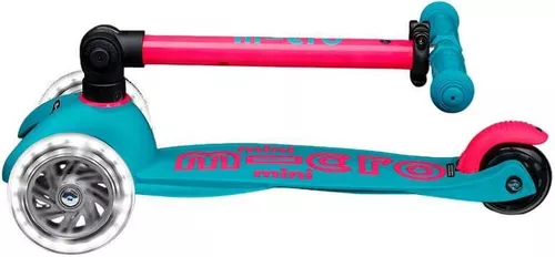 cumpără Trotinetă Micro MMD241 Mini Deluxe Foldable Neon LED Marine Pink în Chișinău 