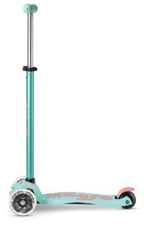 купить Самокат Micro MMD144 Maxi Deluxe LED Mint в Кишинёве 