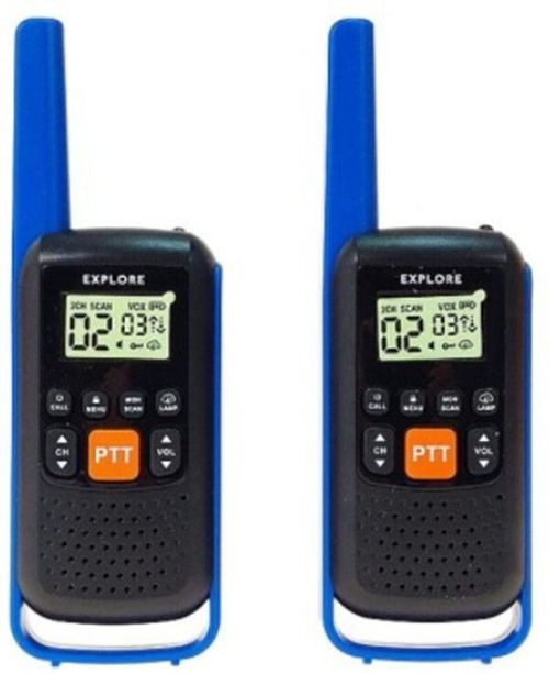 купить Рация Essa ZR309 Stație radio Comunicare la distanță, rază de acțiune 3km, albastru в Кишинёве 