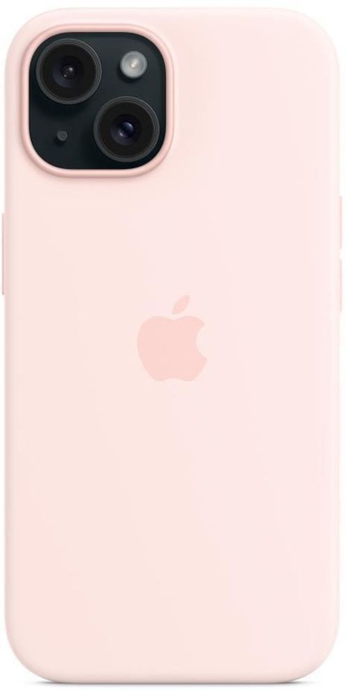 cumpără Husă pentru smartphone Apple iPhone 15 Silicone MagSafe Light Pink MT0U3 în Chișinău 