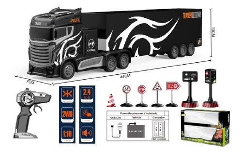 cumpără Jucărie cu telecomandă Richi (64370) Camion R/C și încărcător în Chișinău 