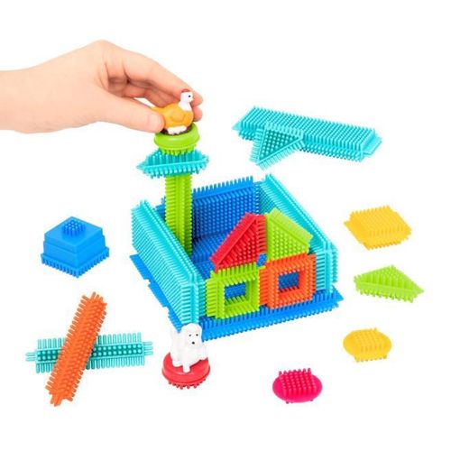 cumpără Set de construcție Battat BT3072Z Bristle Blocks in cutie, 113piese, 2017D în Chișinău 