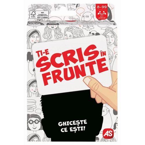 cumpără Joc educativ de masă As Kids 1040-24404 Clasic Mini Ti-e Scris In Frunte!, cod în Chișinău 