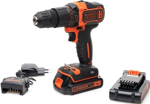 купить Шуруповёрт Black&Decker BDCHD18KB в Кишинёве 