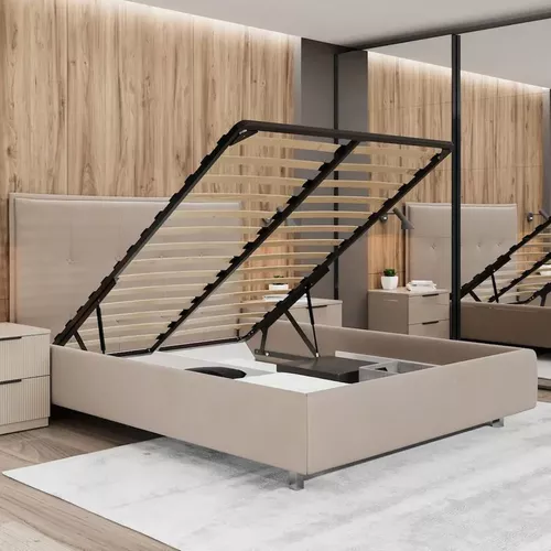 cumpără Pat Bayro ModernBed 1600x2000, подъёмный механизм, ткань кат. I în Chișinău 