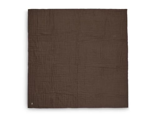 купить Детское постельное белье Jollein 523-557-66043 Paturica Wrinkled Cotton Chestnut, 120x120cm в Кишинёве 