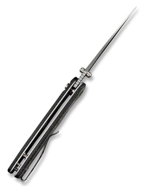 купить Нож походный Sencut S21007-1 Sachse, mâner Micarta negru, Button Lock в Кишинёве 