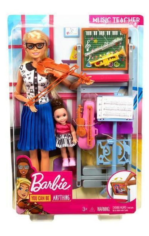 купить Кукла Barbie M-FXP18 Profesoară de muzică в Кишинёве 