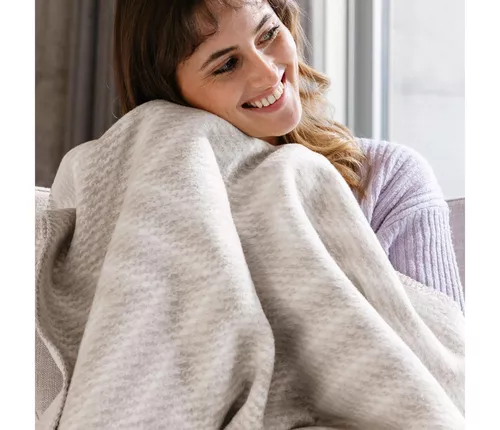 cumpără Cuvertură Ibena 3262/300 Jacquard Decke Bradford 150x200 în Chișinău 