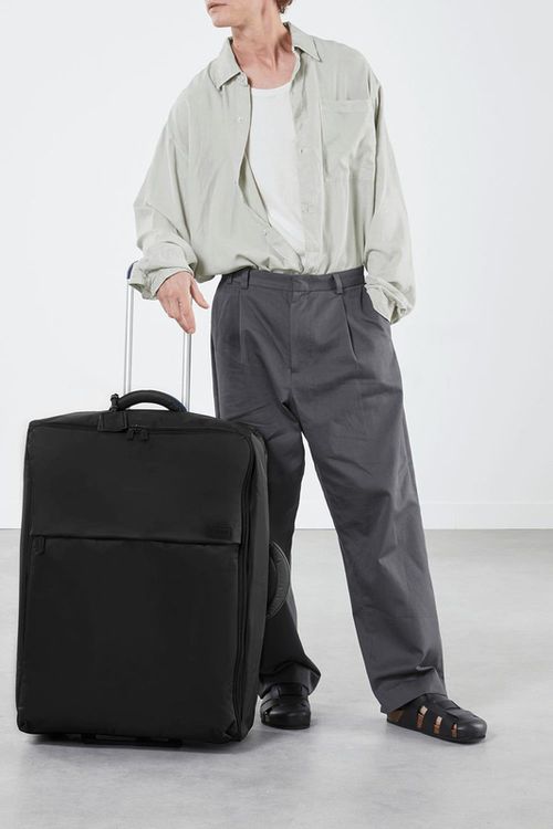 купить Чемодан Lipault Foldable Plume Pliabila Black (143196/1041) в Кишинёве 