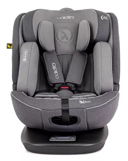 cumpără Scaun auto Coletto Scaun auto 40-150cm (0-36kg) rotativ 360 Ivo Dark Grey în Chișinău 