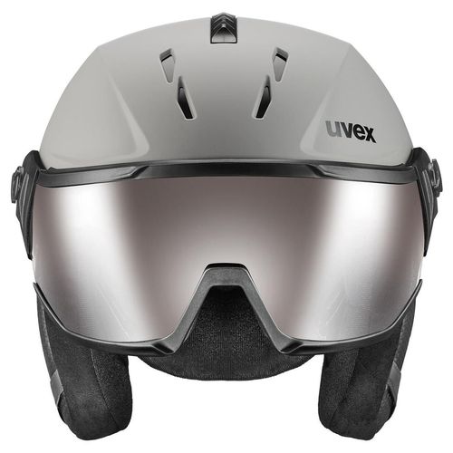 cumpără Cască de protecție Uvex Instinct Visor Pro V Grey M 59-61cm (S5662615007) în Chișinău 