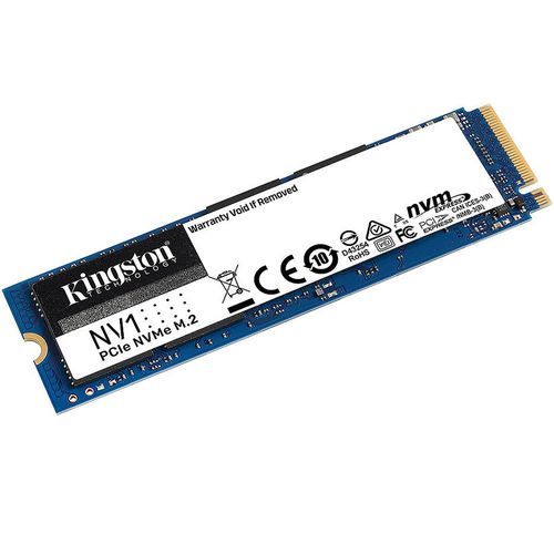 cumpără 1TB SSD M.2 Type 2280 PCIe NVMe 3.0 x4 Kingston NV1 SNVS/1000G, Read 2100MB/s, Write 1700MB/s (solid state drive intern SSD/внутрений высокоскоростной накопитель SSD) în Chișinău 