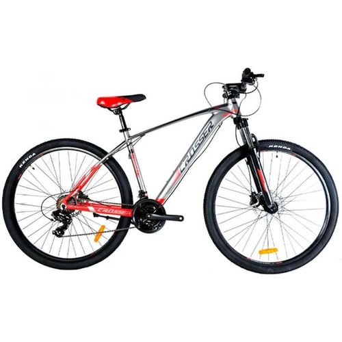 купить Велосипед Crosser QUICK 29" 17.5 21S Shimano+Logan Hidraulic Grey/Red в Кишинёве 