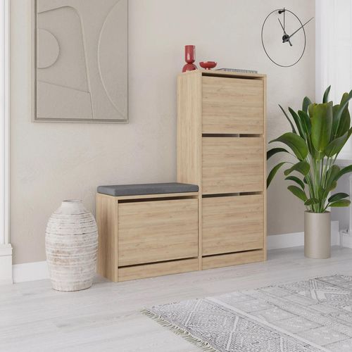 cumpără Raft pentru încălțăminte Hanah Home Dude Oak în Chișinău 