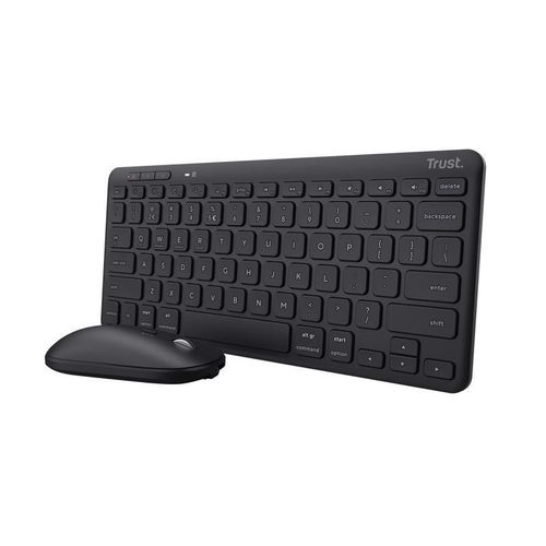cumpără Tastatură + Mouse Trust Lyra Multi-Device Compact Wireless keyboard and mouse set în Chișinău 