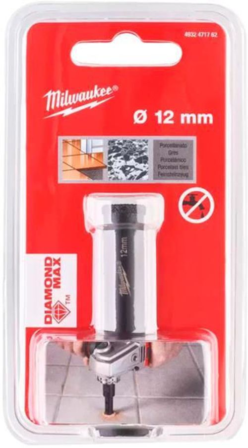 купить Сверло Milwaukee 4932471762 burghiu diamantat Diamond Max 12 mm p/u polizor unghiularM14 в Кишинёве 