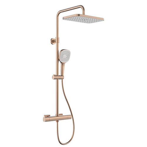 купить Душевая панель kfa armatura Malaga термостатический PVD розовое золото (124032) в Кишинёве 