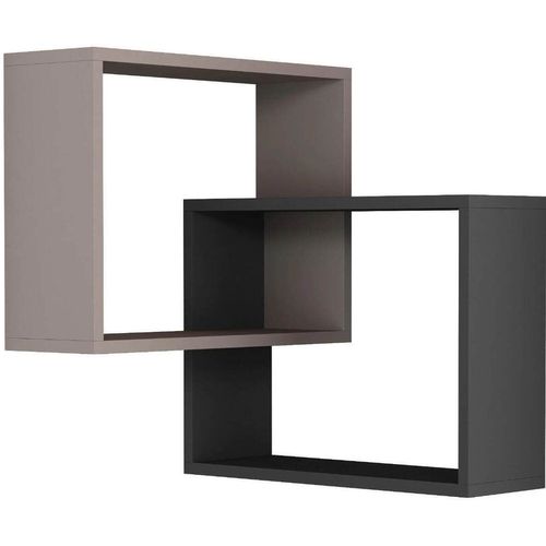 купить Полка декоративная Trendy Inel-Mocha Light, Antracit 68x68x60cm (GTR005376) в Кишинёве 