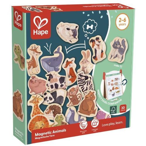 cumpără Jucărie Hape E2002 Set de figurine magnetice Animale în Chișinău 