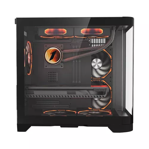 купить Корпус для ПК 1stplayer UV5 Black, w/o PSU в Кишинёве 