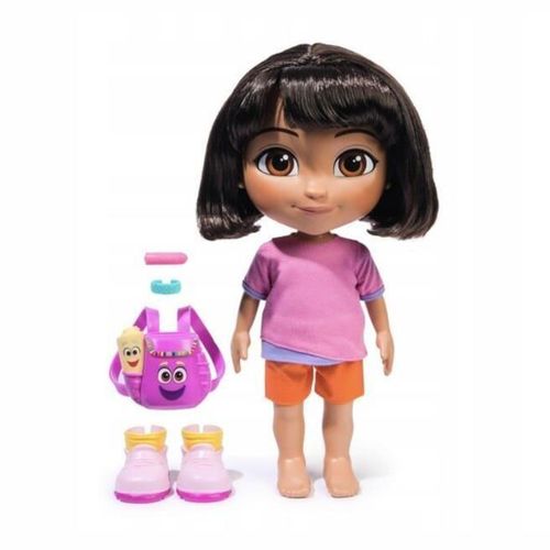 купить Кукла Spin Master 6073380 Păpușă vorbitoare Dora cu accesorii (30cm) в Кишинёве 