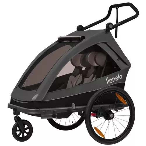 купить Транспорт для детей Lionelo Remorca Cama Grey Graphite в Кишинёве 
