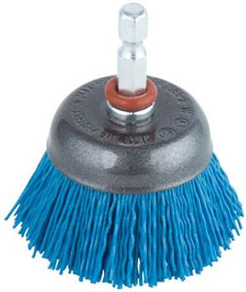 купить Набор головок, бит, насадок Wolfcraft 2728000 Perie tip oala din sarma de nylon, actiune delicata 50mm в Кишинёве 