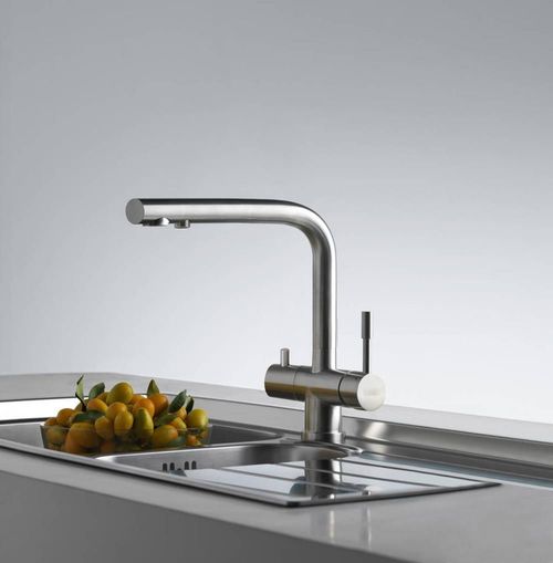 купить Смеситель кухонный Franke 120.0179.978 Atlas Clear, inox в Кишинёве 