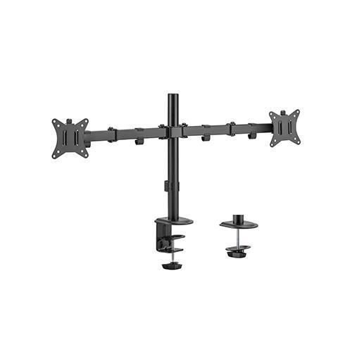 купить Аксессуар для ПК Brateck LDT66-C024 Dual Monitors Steel Articulating Monitor Mount, for 2 monitors в Кишинёве 