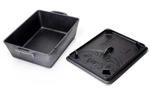 купить Казан Petromax Loaf Pan 5,5L cu capac si fund plat, fonta в Кишинёве 