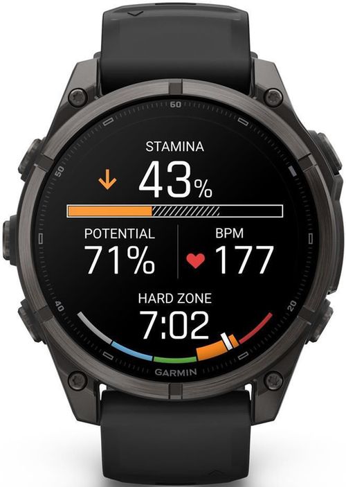 cumpără Ceas inteligent Garmin Fenix 9, 47mm, Carbon DLC, Black Band (010-04762-11) în Chișinău 