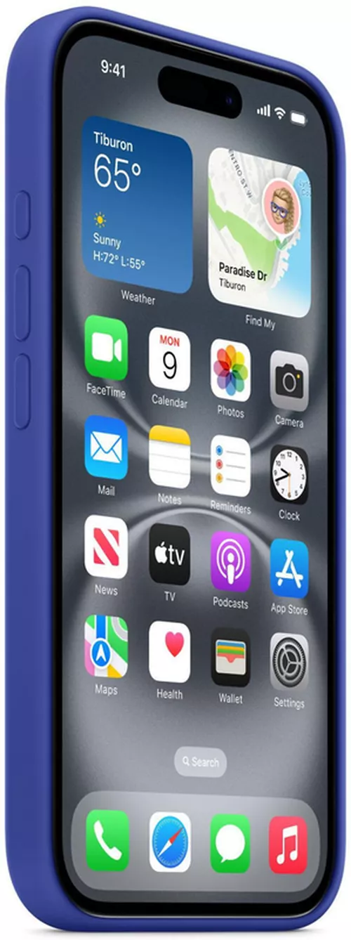 купить Чехол для смартфона Apple iPhone 16 Silicone Case with MagSafe Ultramarine MYY63 в Кишинёве 