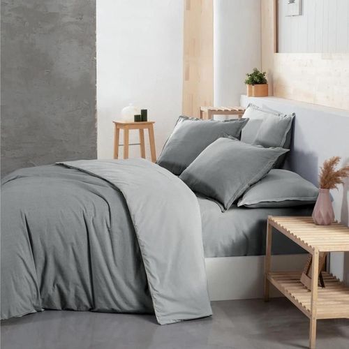 cumpără Lenjerie de pat Askona Постельное белье Comfy and Cosy Серый 200x220 în Chișinău 