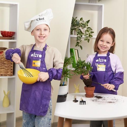 cumpără Set de creație Okto 20014 Șorț pentru copii pentru modelaj și pictură în Chișinău 