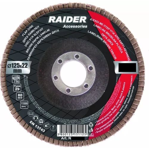 купить Диск шлифовальный Raider 164119 125мм (А-60) в Кишинёве 