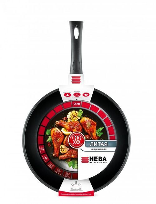 купить Сковорода Neva NV-L08128i (28 cm) в Кишинёве 