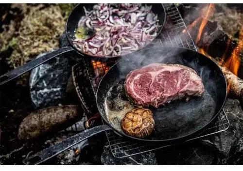 купить Сковорода Forged Frying Pan 24cm cu maner lung в Кишинёве 