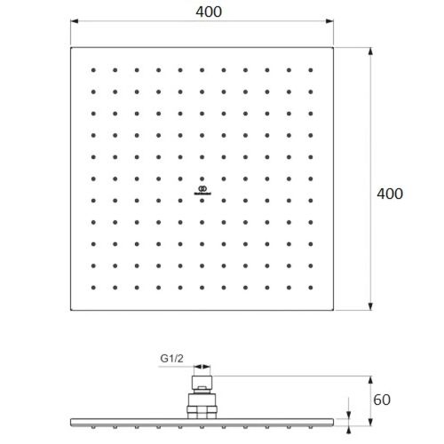 купить Верхний душ Creavit SH4000 в Кишинёве 