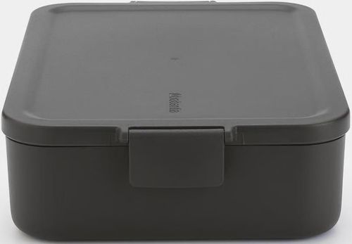купить Контейнер для хранения пищи Brabantia 20 34 80 Lunch Box Make&Take Dark Grey Large, Plastic, Bento в Кишинёве 